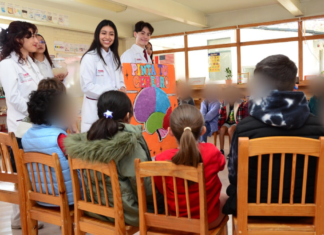 USEP imparte talleres sobre el cerebro a estudiantes de primaria