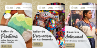 Atlixco invita a participar en talleres artesanales y artísticos