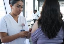 Llevan a cabo jornada de vacunación contra sarampión en el RUTA