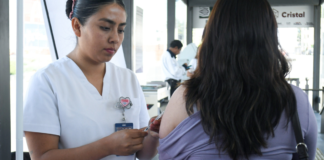 Llevan a cabo jornada de vacunación contra sarampión en el RUTA