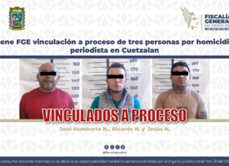 Procesan a tres por el homicidio de un periodista en Cuetzalan