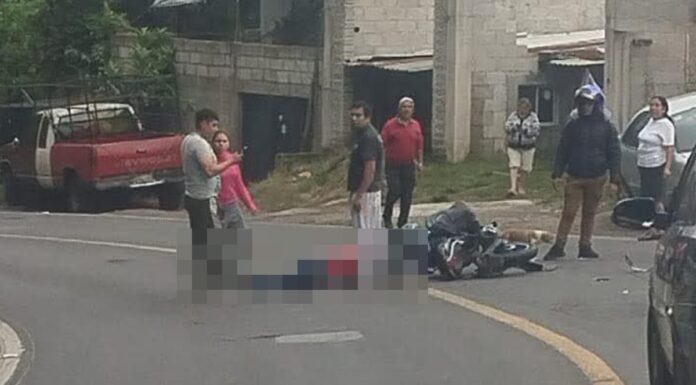 Accidente deja motociclista gravemente herido en la México–Tuxpan