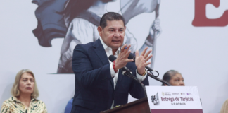 “Estaremos pendientes”, asegura Armenta tras amenazas en el CENHCH