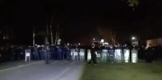 Antimotines desalojan bloqueo en la México–Veracruz y el Arco Norte