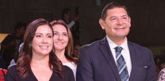 Alejandro Armenta celebra llegada de Blanca Cruz al INE