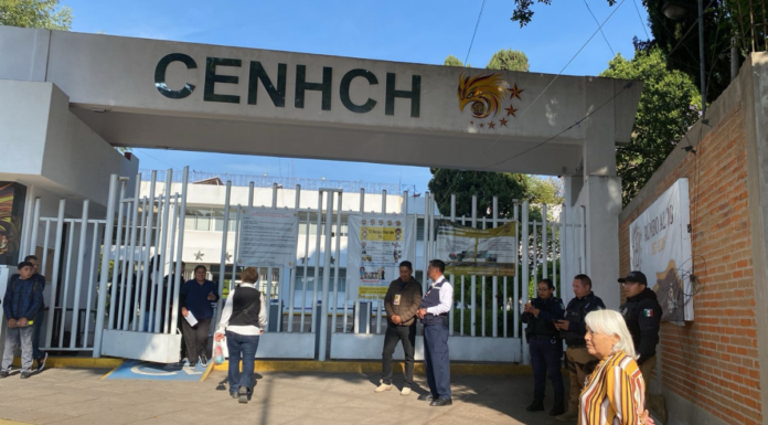 Movilización policiaca en el CENHCH por presunta amenaza de ataque