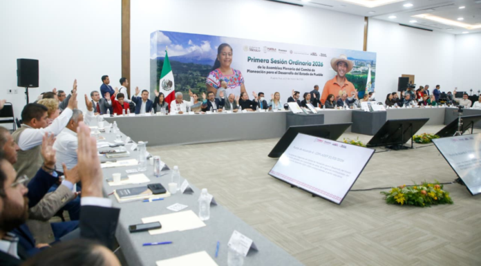 Puebla fortalece planeación estratégica con sesión del COPLADEP 2026
