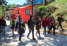 Bety Sánchez inaugura pavimentación de calle Emiliano Zapata en Zacatlán