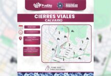 Anuncian cierres viales en la zona de El Calvario para el 3 de abril