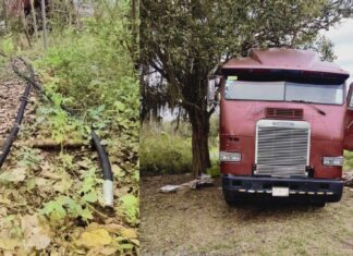 Aseguran tractocamión con 8 mil litros de huachicol en Puebla