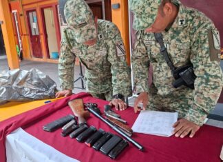 Realizan jornada de Canje de Armas en Esperanza; retiran 100 cartuchos