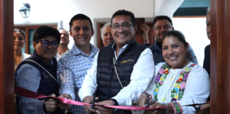 Elisa Limón inaugura su Casa de Gestión en Zacapoaxtla