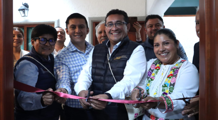 Elisa Limón inaugura su Casa de Gestión en Zacapoaxtla