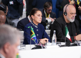 Sheinbaum propone destinar gasto militar a reforestación global