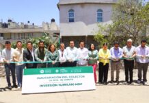 Texmelucan inaugura colector sanitario para recuperar el Río Atoyac