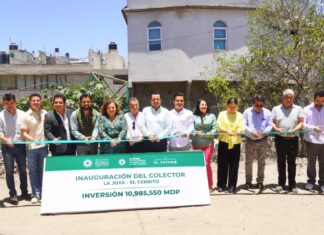 Texmelucan inaugura colector sanitario para recuperar el Río Atoyac