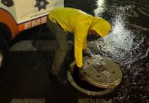 Monitorean cauces, barrancas y sistemas pluviales en Puebla tras lluvia