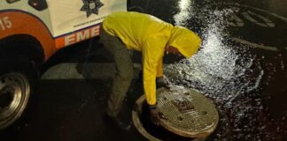 Monitorean cauces, barrancas y sistemas pluviales en Puebla tras lluvia