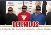 Caen tres extorsionadores en Puebla; exigían 4 mdp a comerciante