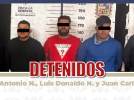 Caen tres extorsionadores en Puebla; exigían 4 mdp a comerciante