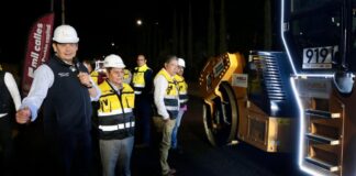 Avanza rehabilitación en la Diagonal Defensores de la República