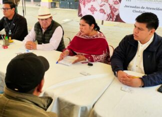 Diputado Rosalío Zanatta participa en Jornada Ciudadana en Eloxochitlán