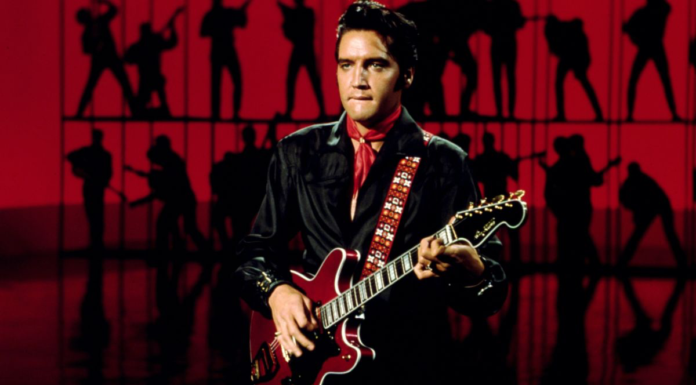 Subastarán la guitarra rojo cereza de Elvis Presley en Nueva York