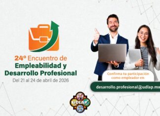 UDLAP realizará 24° Encuentro de Empleabilidad del 21 al 24 de abril