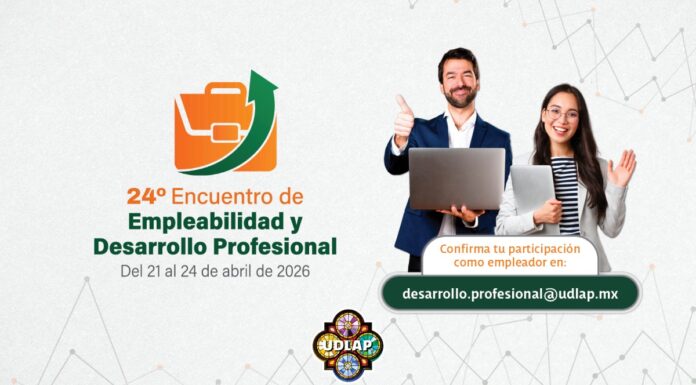 UDLAP realizará 24° Encuentro de Empleabilidad del 21 al 24 de abril
