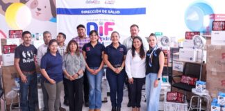 Lupita Cuautle entrega equipamiento médico y dental a Casas de Salud
