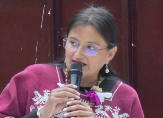 Esther Martínez refuerza trabajo en territorio en la Sierra Nororiental