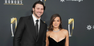 Hailee Steinfeld y Josh Allen anuncian el nacimiento de su bebé