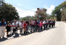 Bety Sánchez inaugura 1a etapa de rehabilitación de la Jicolapa-Tlalixtlipa