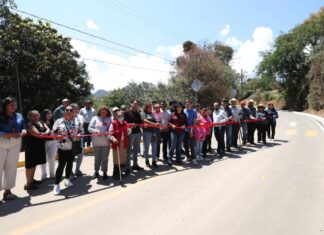 Bety Sánchez inaugura 1a etapa de rehabilitación de la Jicolapa-Tlalixtlipa