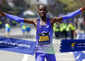 John Korir establece nuevo récord en la Maratón de Boston 2026