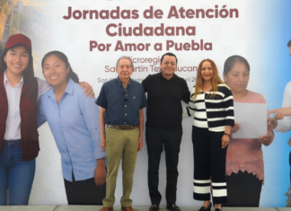 Realizan jornada estatal con servicios y programas en Texmelucan