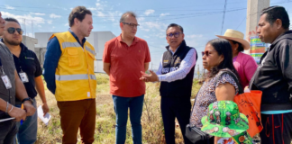 José Luis Figueroa gestiona servicio de agua en Totimehuacán