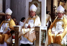 Catedral de Puebla celebra el lavatorio de pies y ritos del Jueves Santo