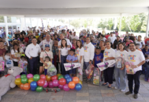 JuguetiOro 2026 lleva alegría a niñas y niños en la Laguna de Chapulco