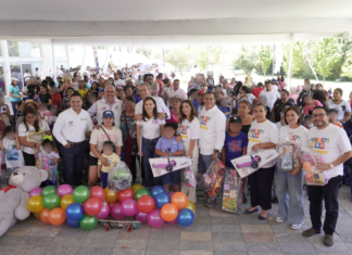 JuguetiOro 2026 lleva alegría a niñas y niños en la Laguna de Chapulco