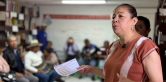 Laura Artemisa encabeza reunión con ejidatarios en Puebla