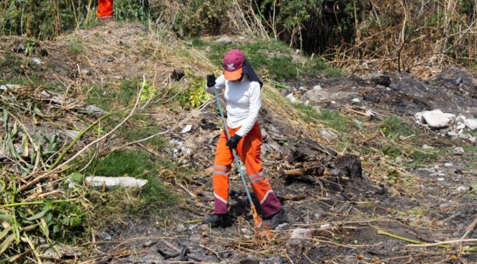 Puebla capital inicia limpieza en barranca Río Zapatero