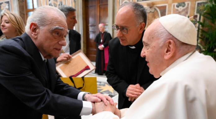Martin Scorsese presenta documental sobre el papa Francisco