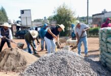 Zacatlán encabeza tequio en Casa de Salud para recuperar espacio