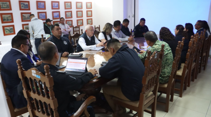 Cuautlancingo encabeza mesa de seguridad en la zona metropolitana