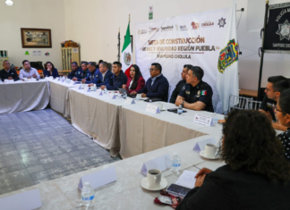 Refuerzan seguridad con Mesa de Paz en San Pedro Cholula