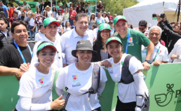 Alejandro Armenta recorre sede del Mundial de Tiro con Arco