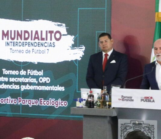 Armenta destaca liderazgo de Puebla como sede de eventos deportivos