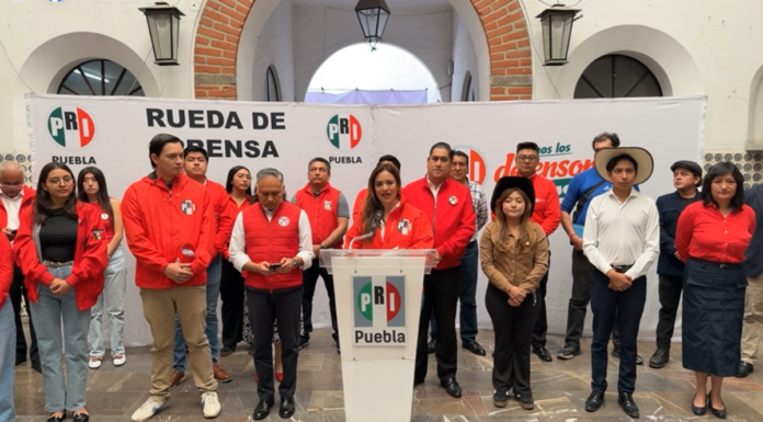 PRI Puebla aplaza denuncias y acusa promoción anticipada de Morena