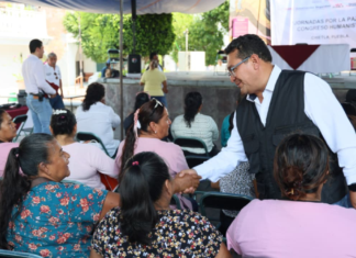 Pável Gaspar participa en Jornada por la Paz en Chietla